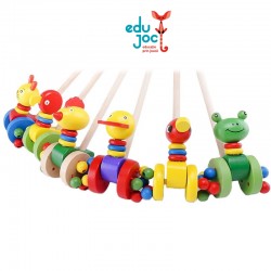 Jucarie de impins cu roti - plimbareata